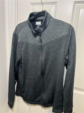 Greg Norman Collection Men's Charcoal Full-Zip Sweater Jacket